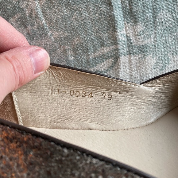 All Black Brand Embossed Leather and Glitt… - Picture 12 of 12